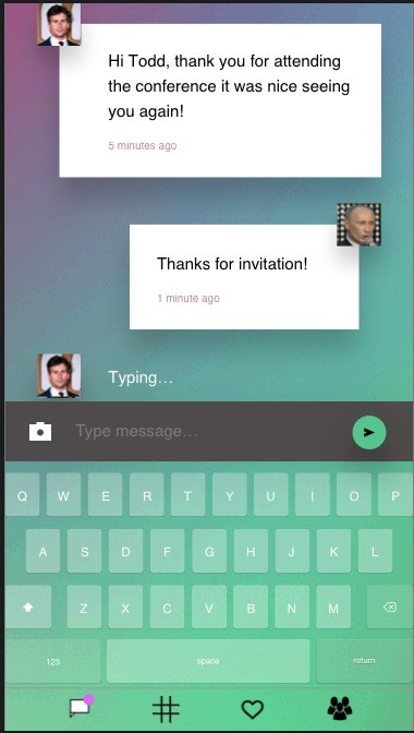 Earthy Geo Chat gallery image