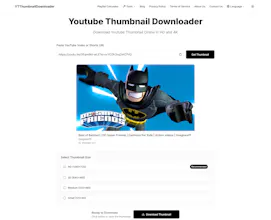 Youtube Thumbnail Downlaoder HD gallery image