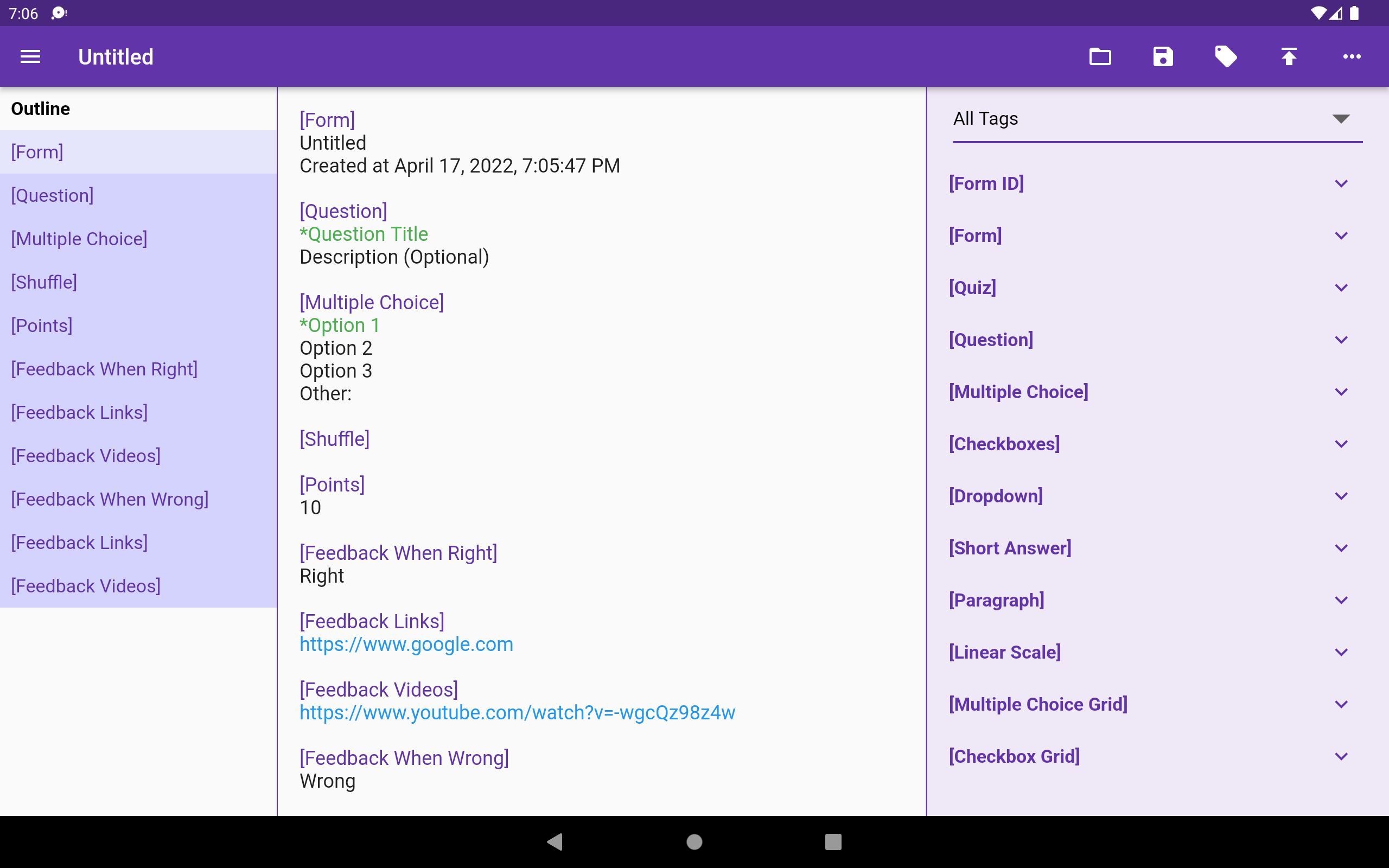 TextForms gallery image