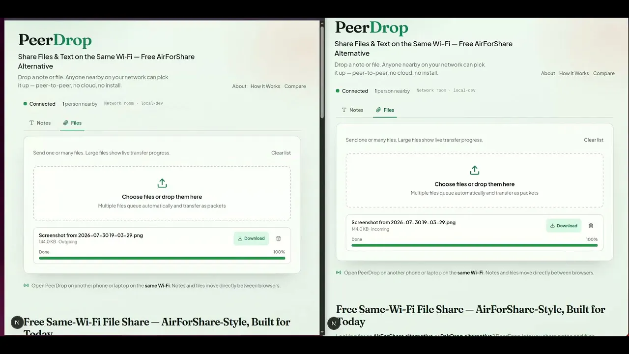 PeerDrop gallery image