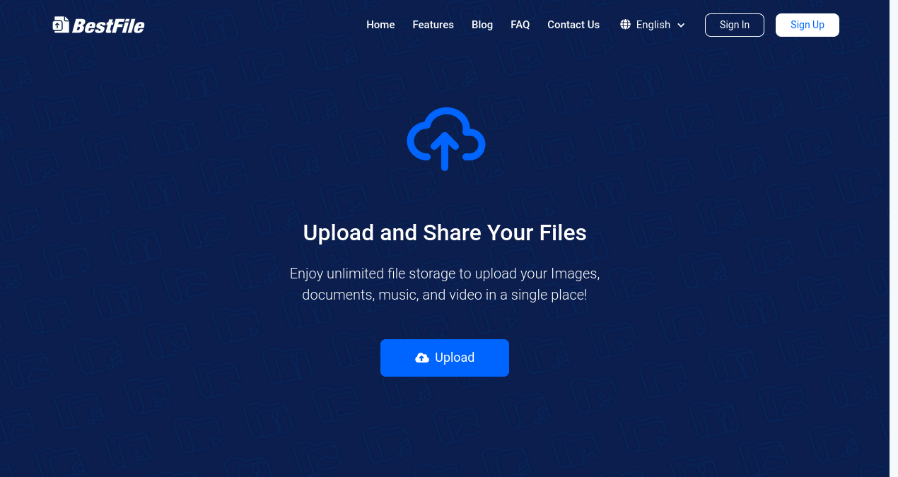 Media Bestfile - Chia sẻ tệp miễn phí với không gian lưu trữ không giới hạn 1