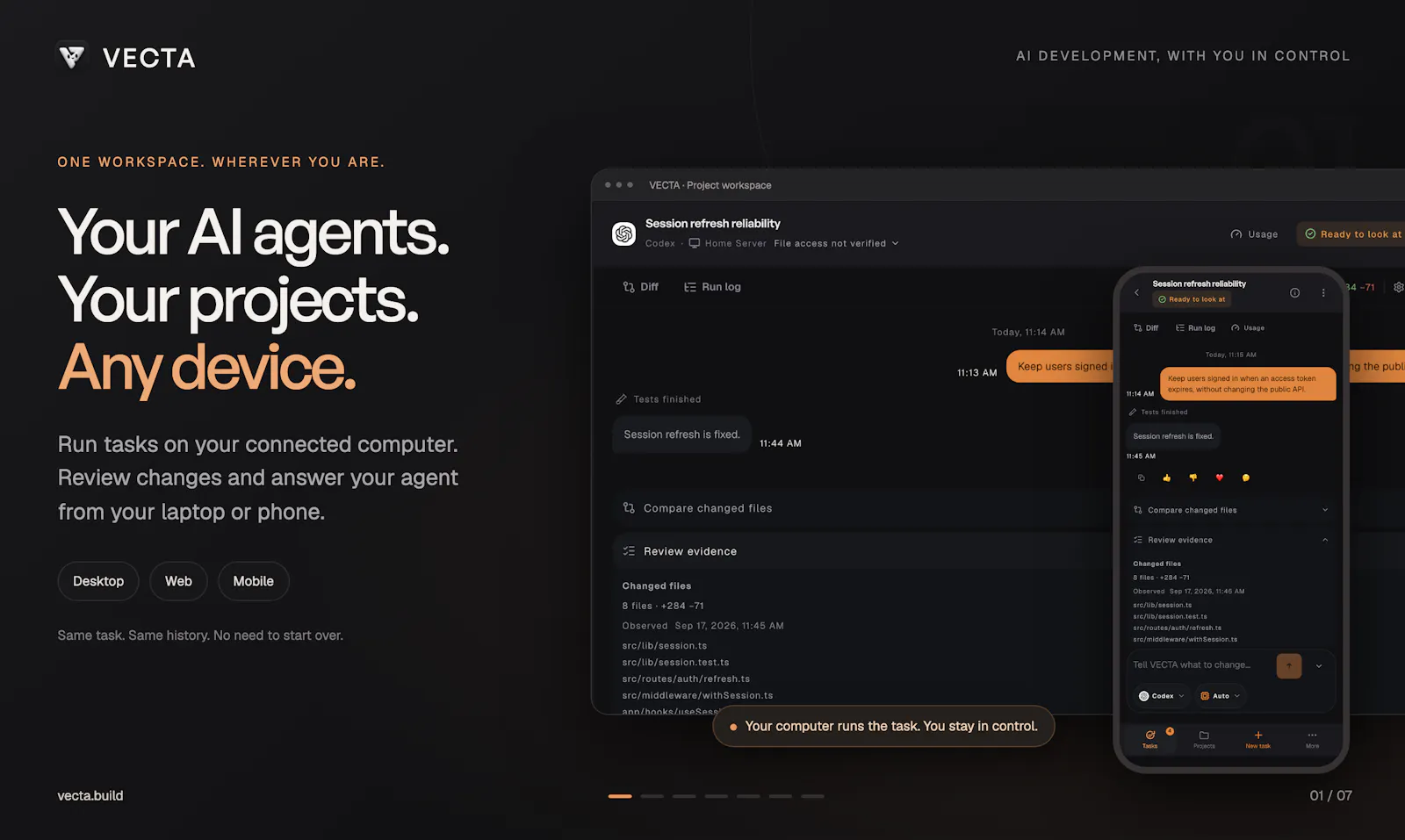 VECTA screenshot 4