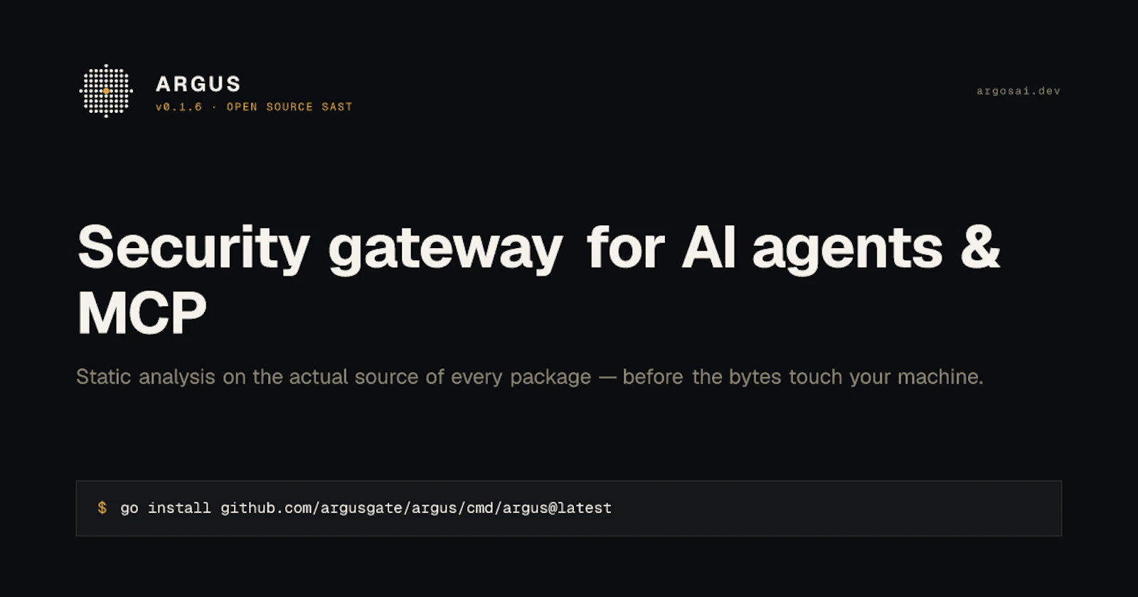 Argus screenshot 1