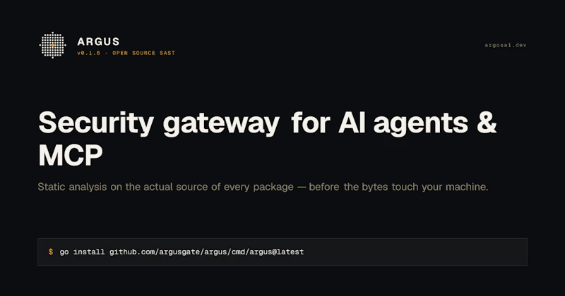 Argus screenshot 1