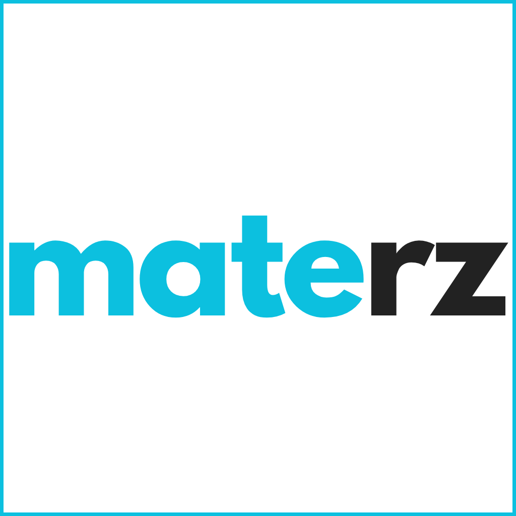 Materz App - Product Hunt launch logo and brand identity