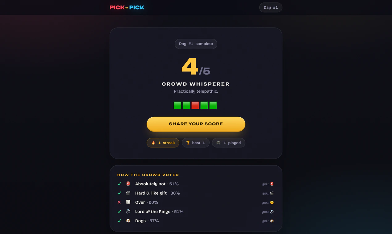 PickorPick screenshot 3