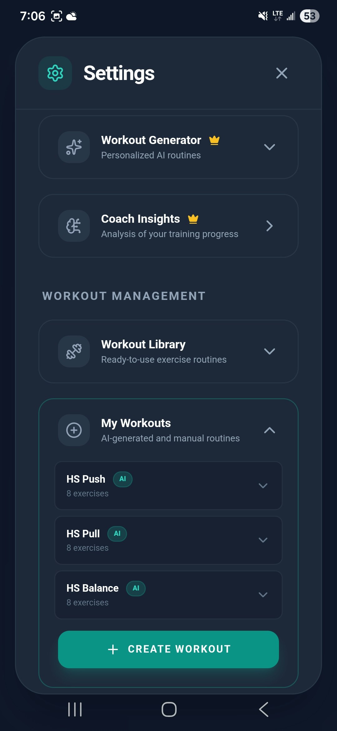 Calisthenics AI gallery image