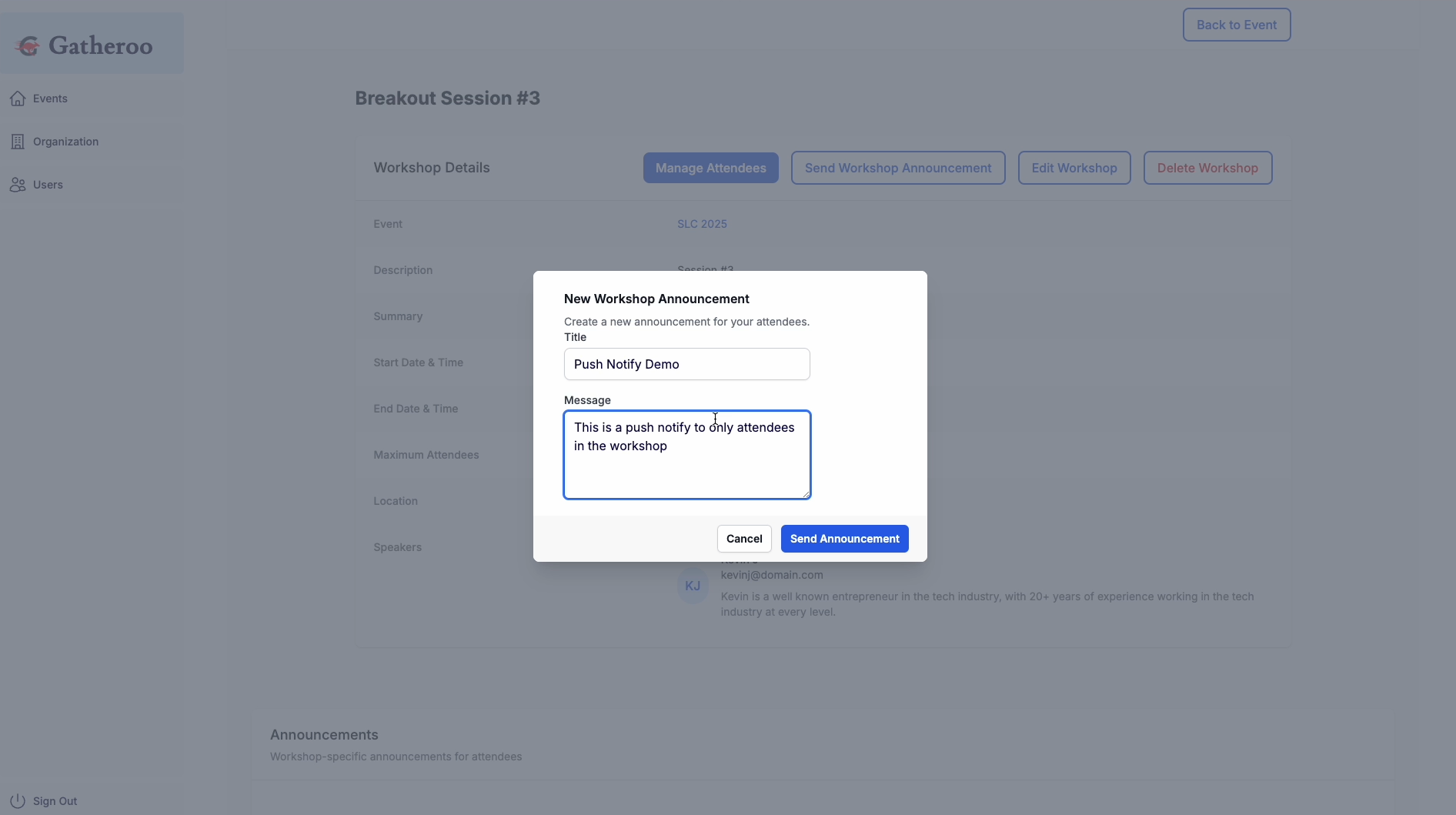 Gatheroo gallery image
