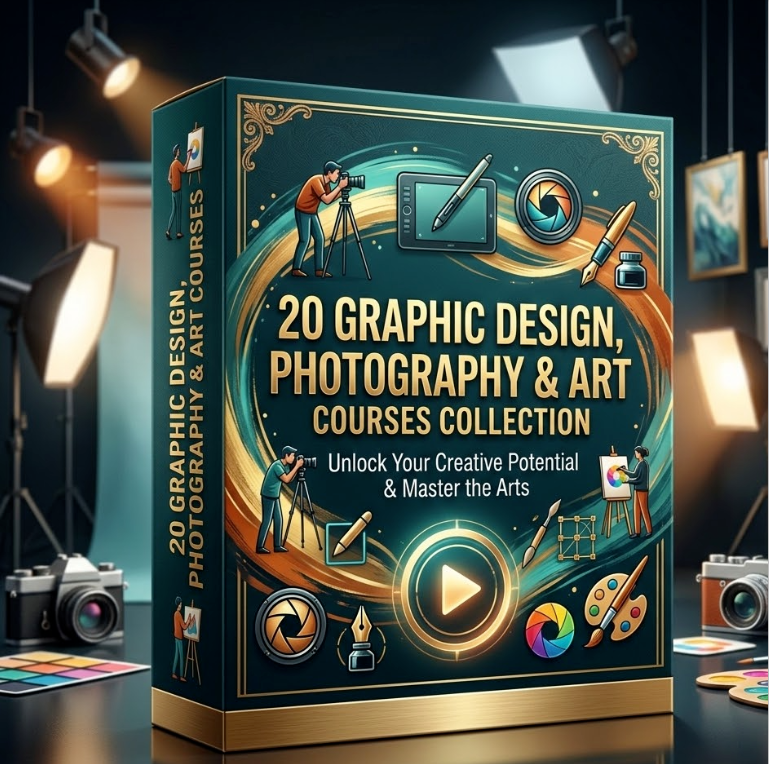20 Graphic Design, Photography Courses 