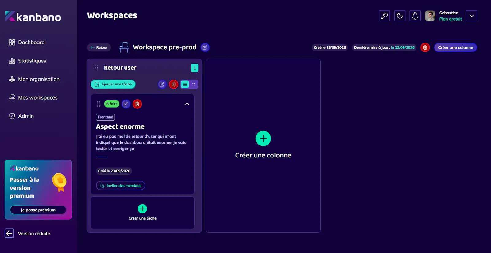 Kanbano screenshot 3