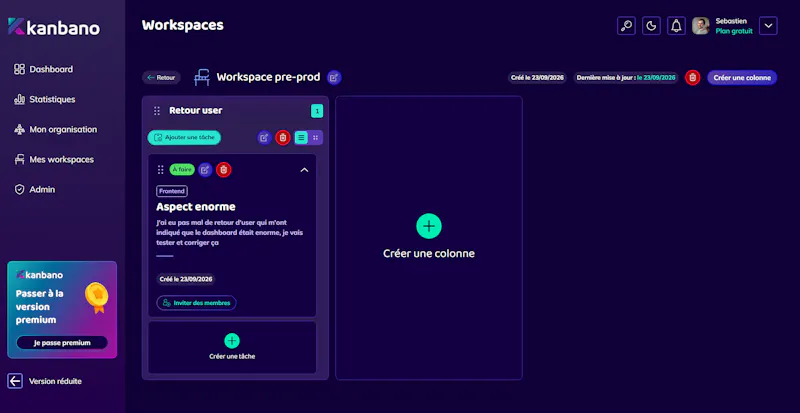 Kanbano screenshot 3