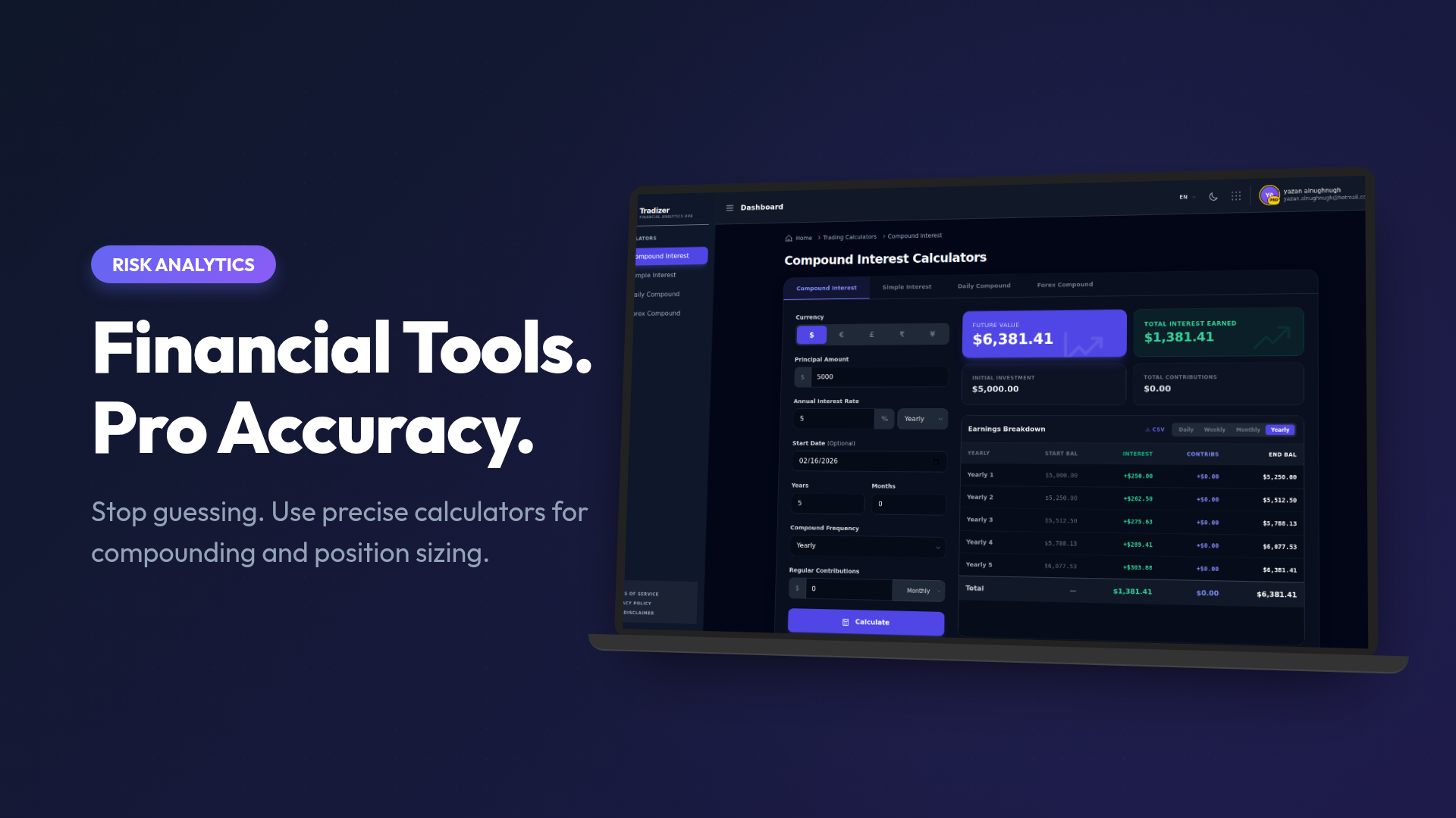 Tradizer.io gallery image
