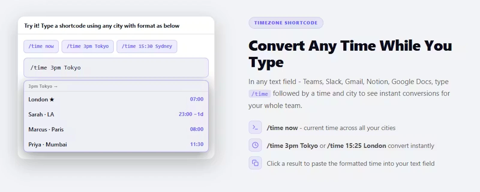 ClockinSync - Smart Timezone Extension screenshot 8
