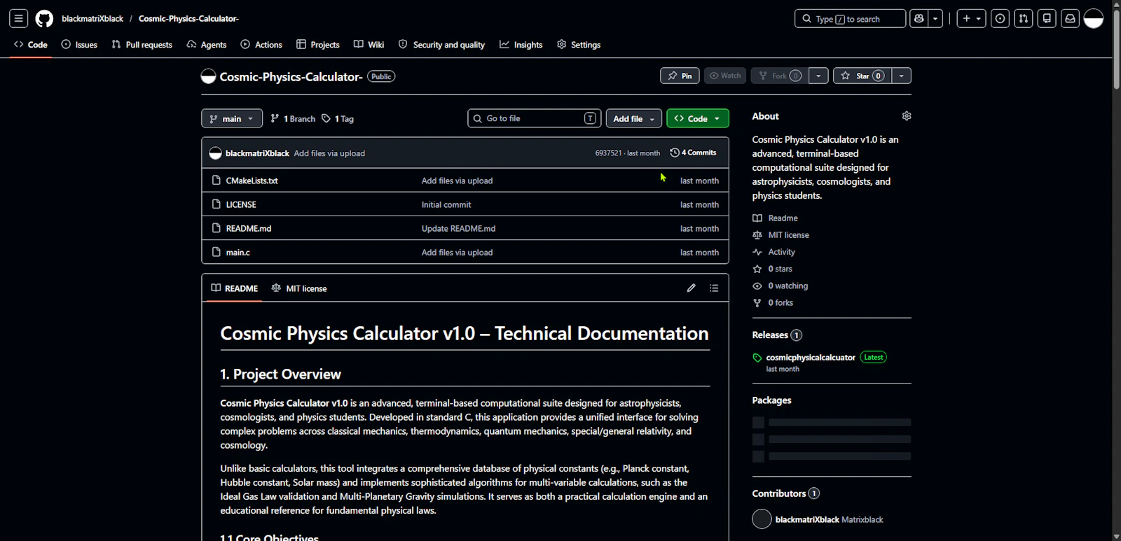  osmic-Physics-Calculator- screenshot 2