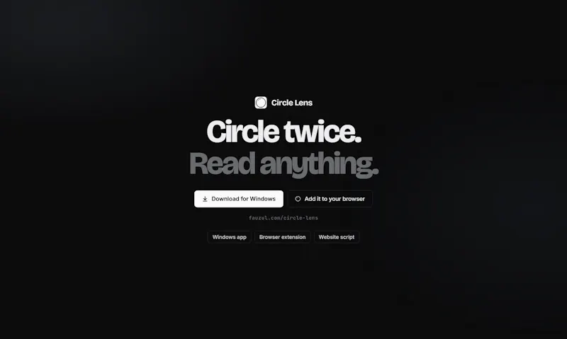Circle Lens screenshot 1