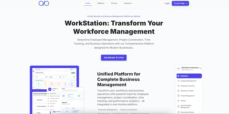 WorkStation screenshot 2