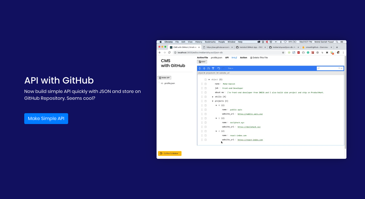 APIs With GitHub Image