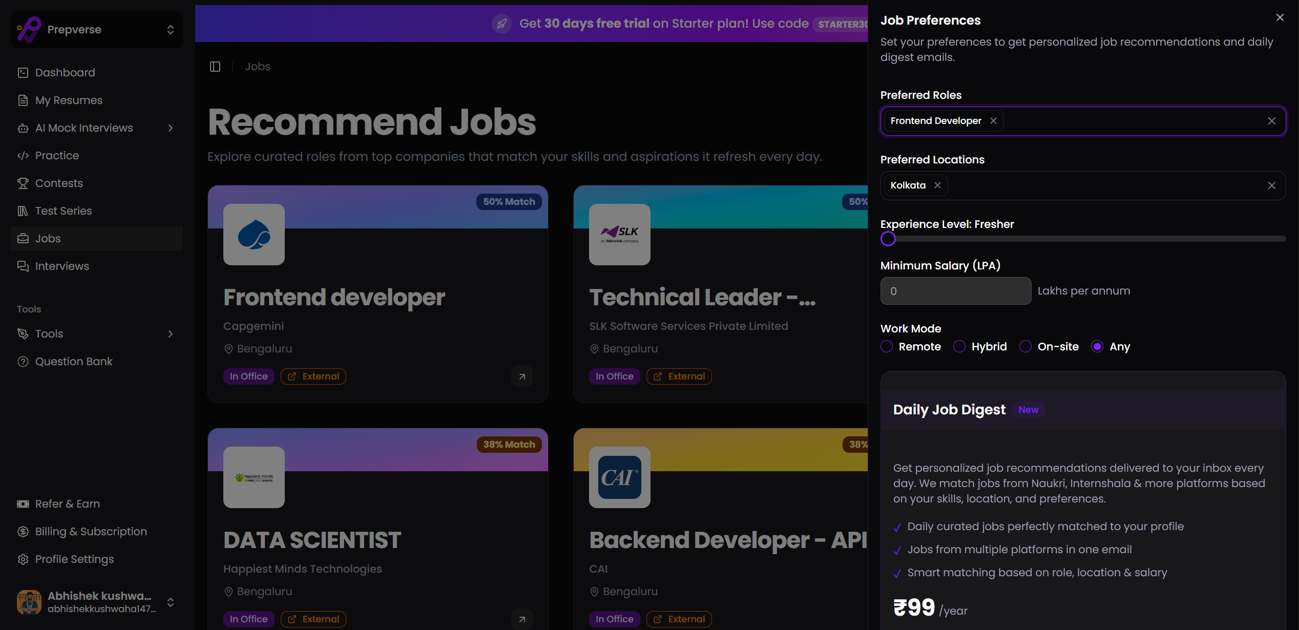 Personalized Job Search gallery image