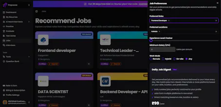 Personalized Job Search gallery image