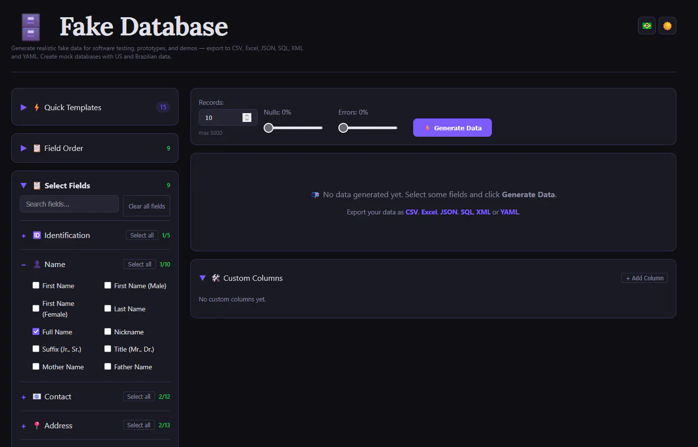 Fake Database gallery image