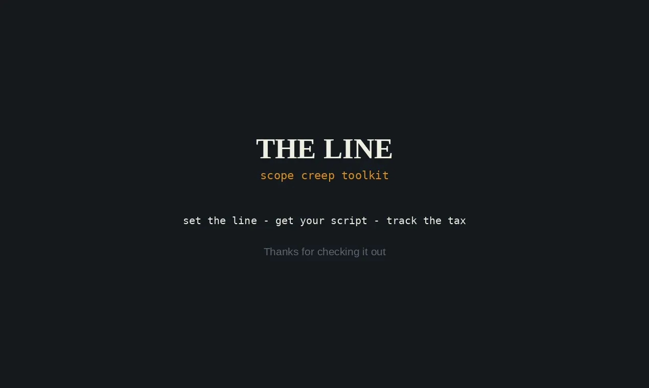 The Line gallery image