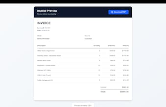 Any2Invoice gallery image