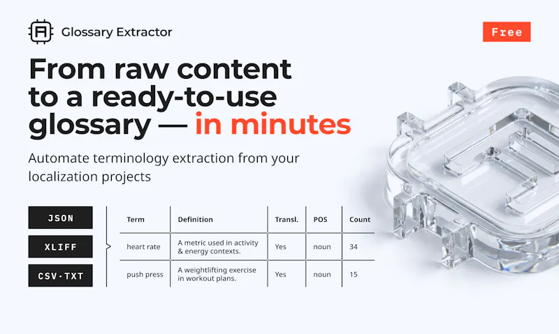Glossary Extractor screenshot 1