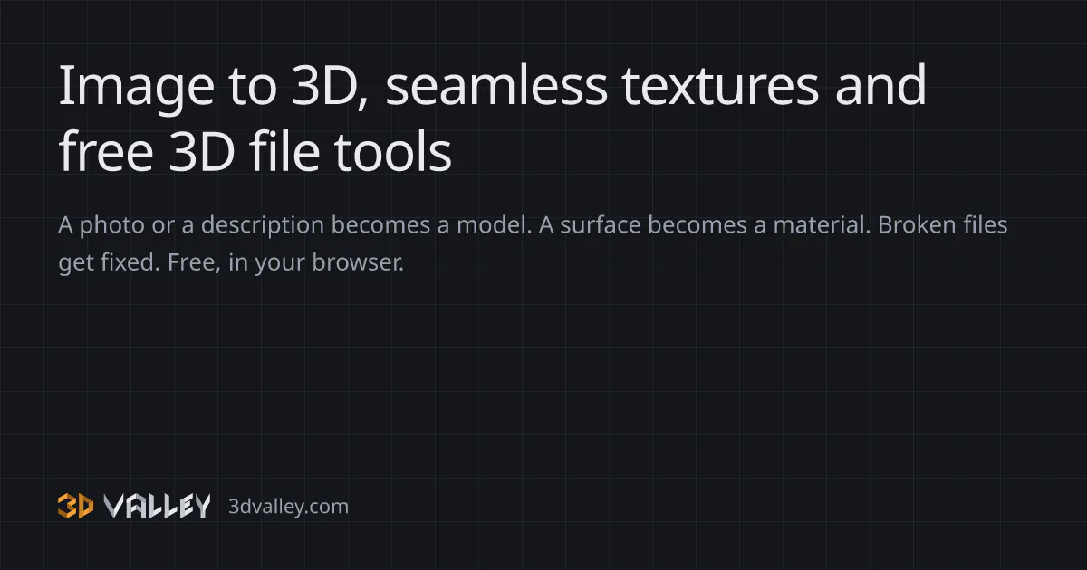 3D Valley gallery image