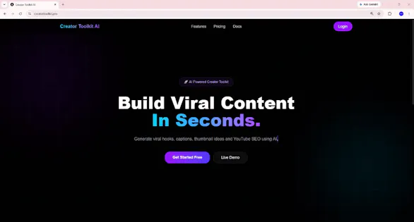 Creator Toolkit AI gallery image
