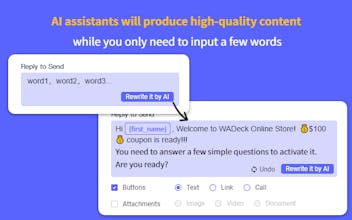 WADeck - AI Driven WhatsApp CRM gallery image