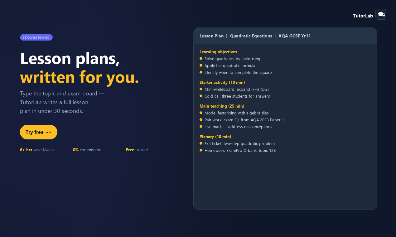TutorLab gallery image