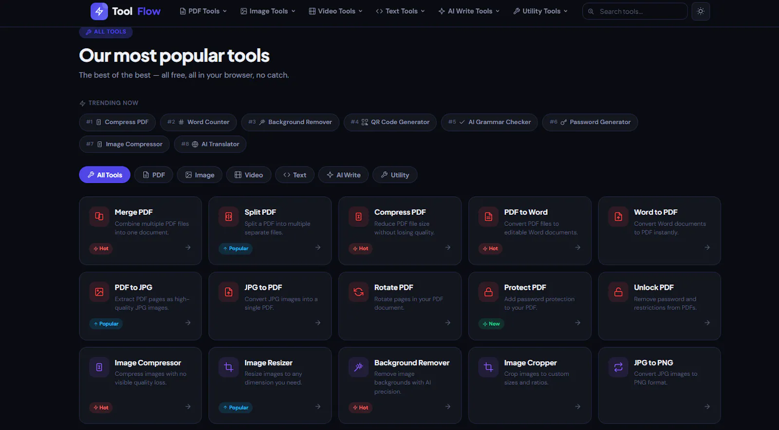 ToolFlow AI screenshot 1