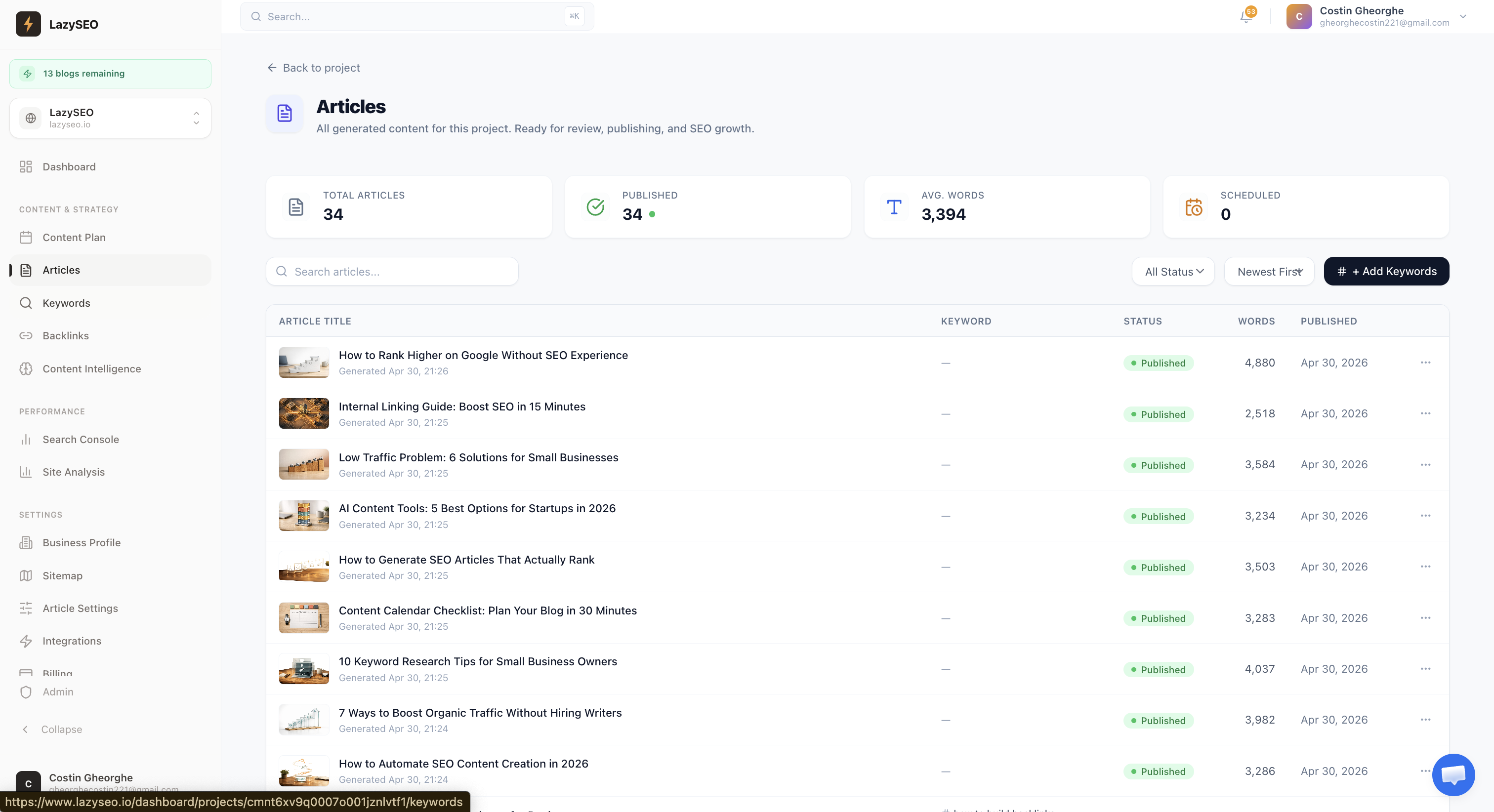 LazySEO gallery image