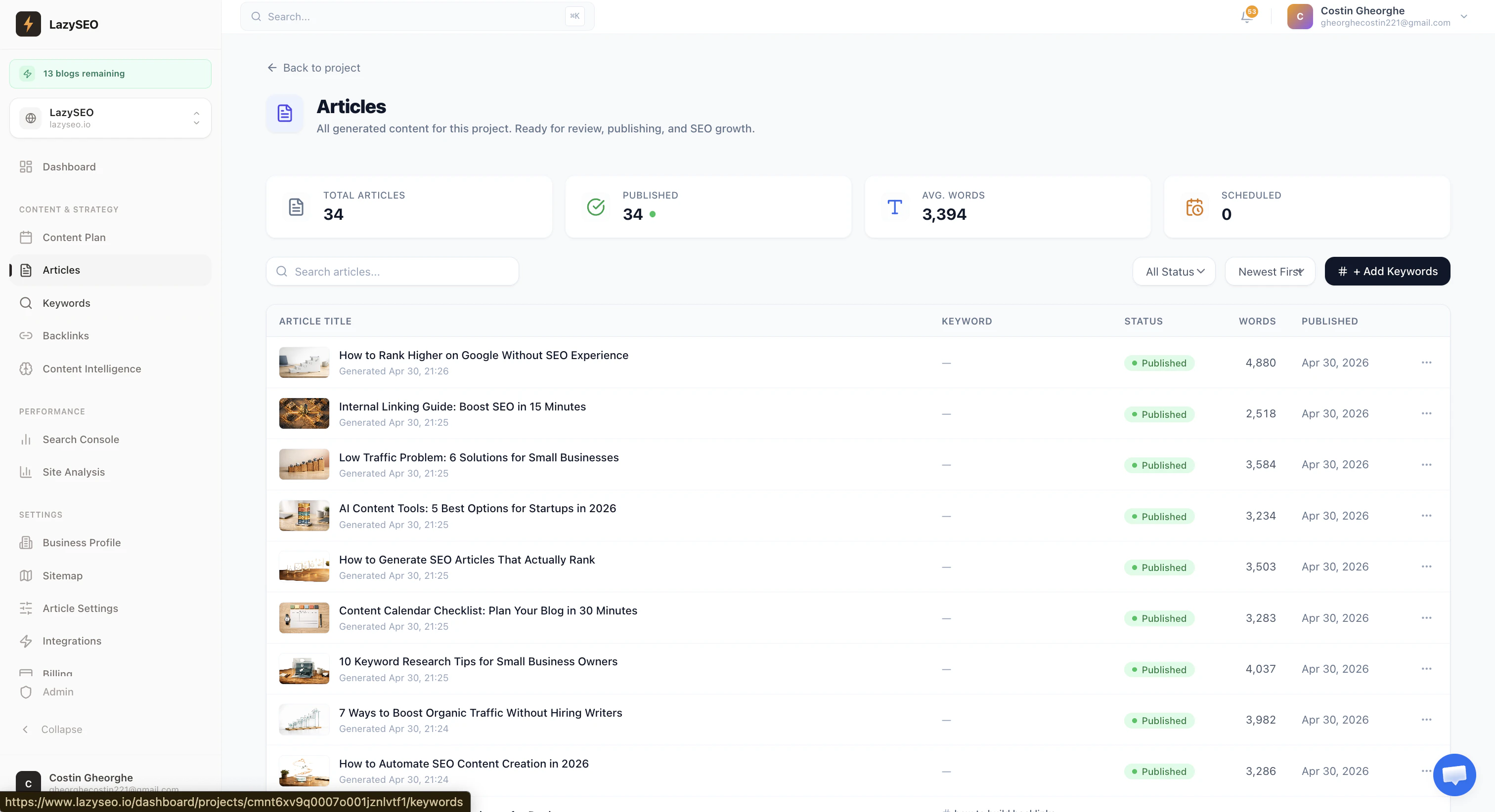LazySEO screenshot 5