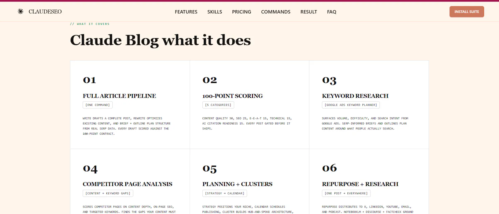Claude SEO screenshot 3