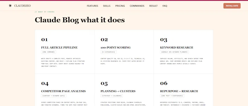 Claude SEO screenshot 3