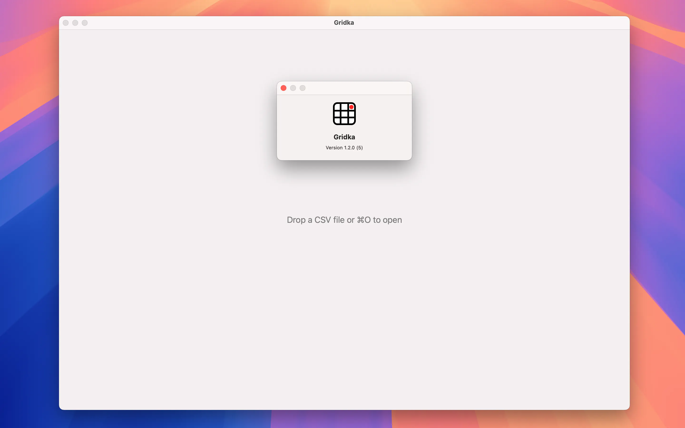 Gridka — Blazing fast CSV viewing 제품 배너