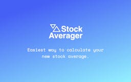 Stock Averager media 2