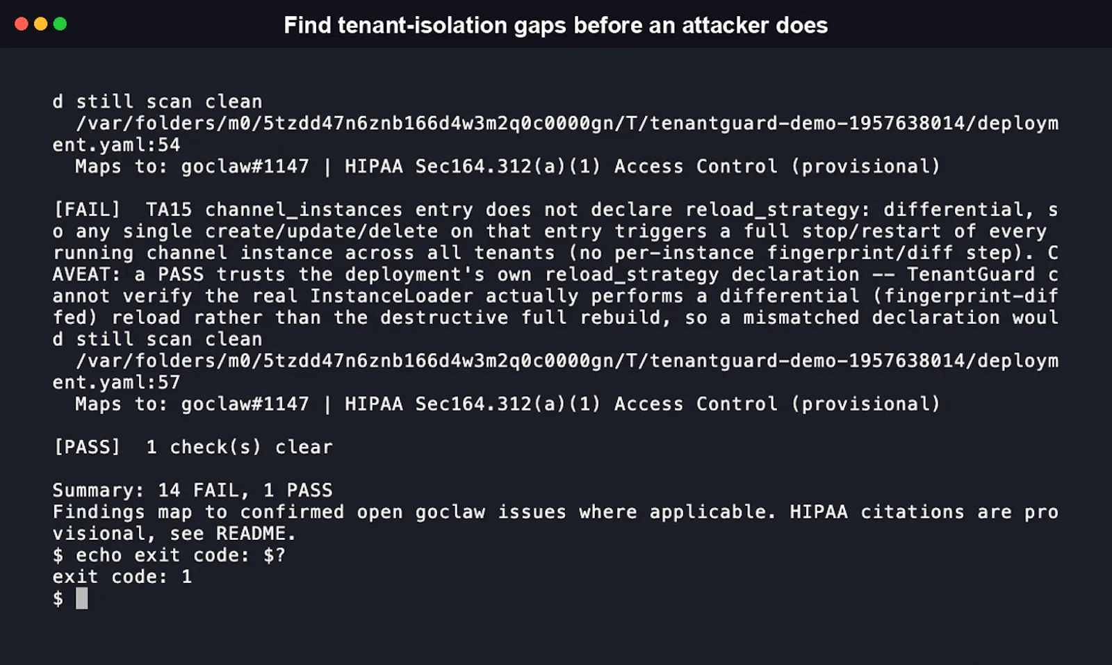 TenantGuard screenshot 3