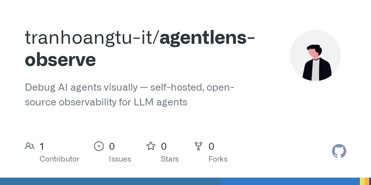 AgentLens-Observe - Main product screenshot demonstrating key features and user interface