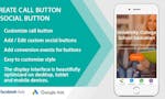 Create custom call and social button image
