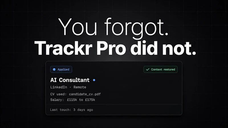 Trackr Pro screenshot 1 (video preview)