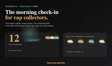 Scally Cap Collection Tracker & Wear app gallery image