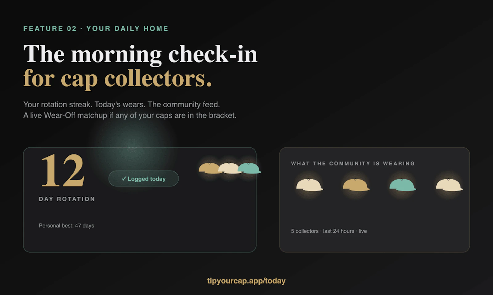 Scally Cap Collection Tracker & Wear app screenshot 3