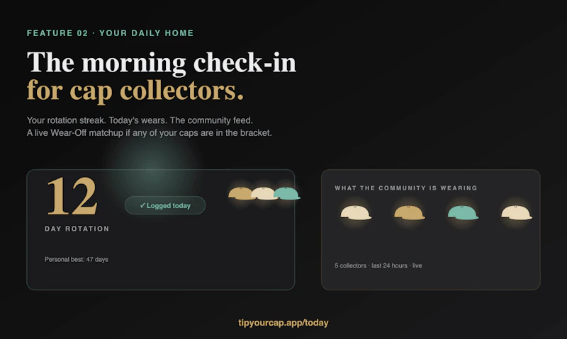 Scally Cap Collection Tracker & Wear app screenshot 3