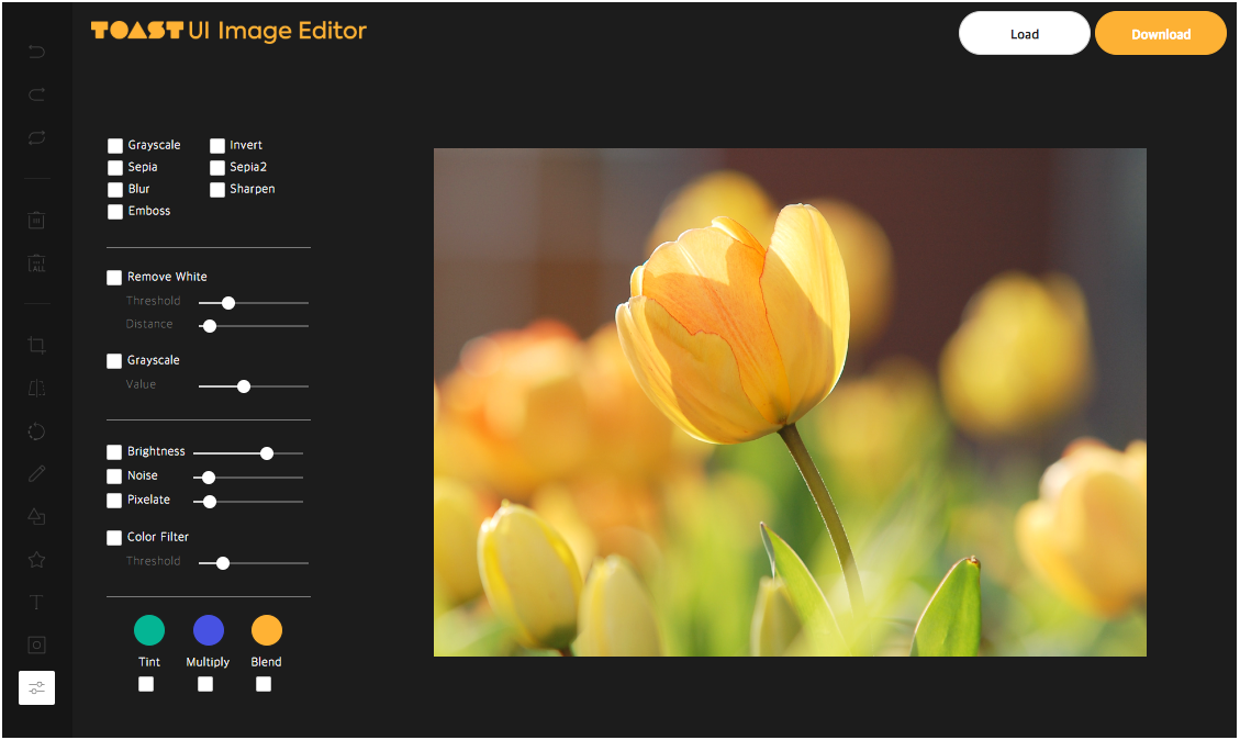 TOAST UI Image Editor gallery image