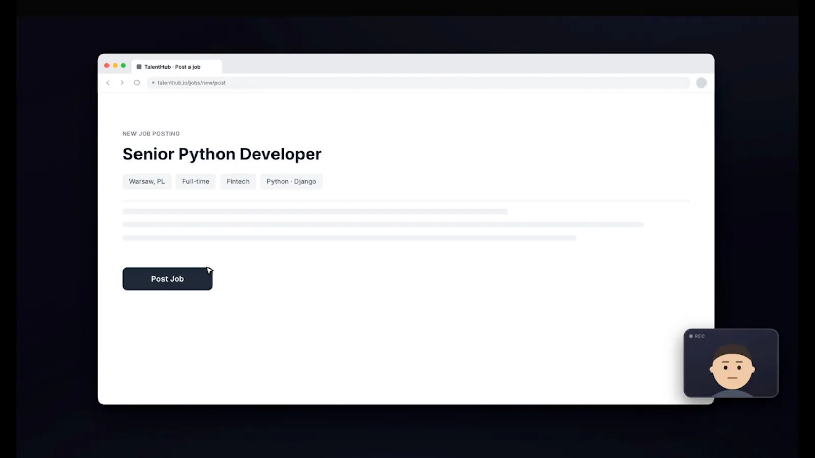 MindHunt AI screenshot 1 (video preview)