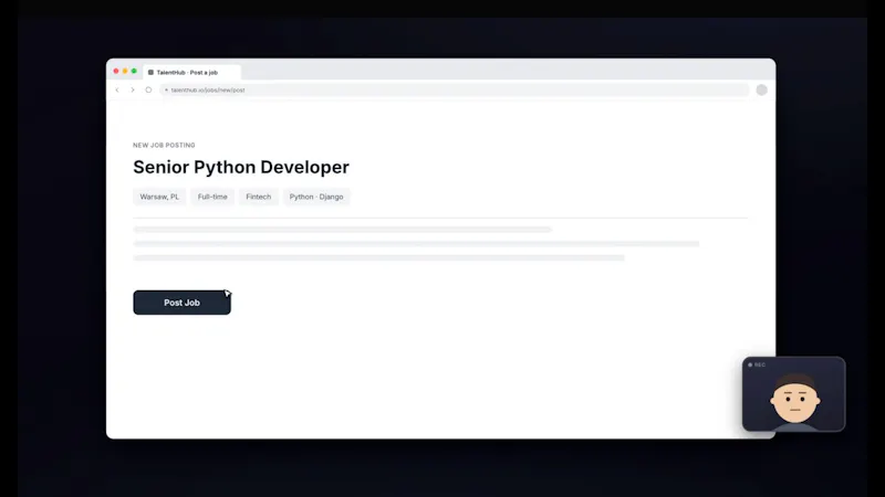 MindHunt AI screenshot 1 (video preview)