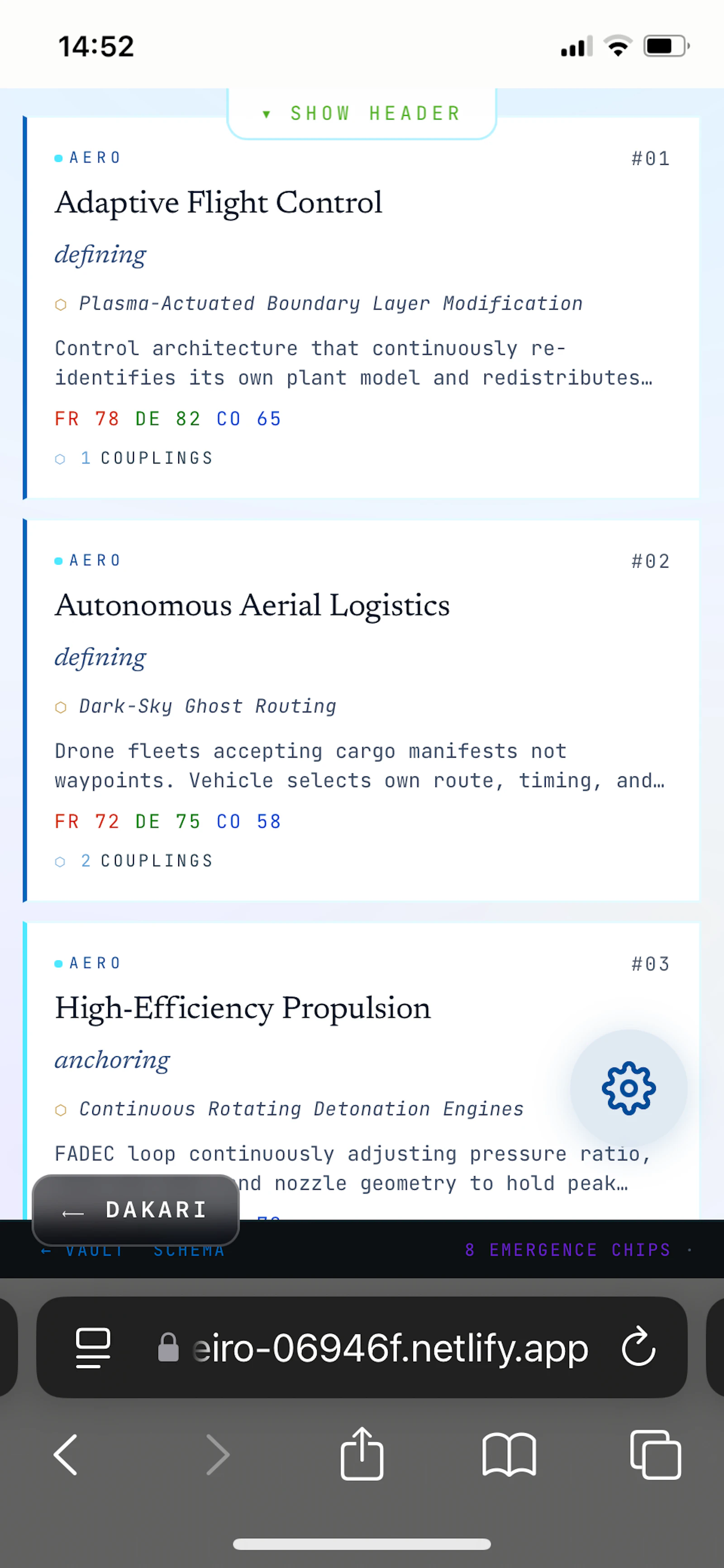 Abundance Galactic OS. screenshot 1