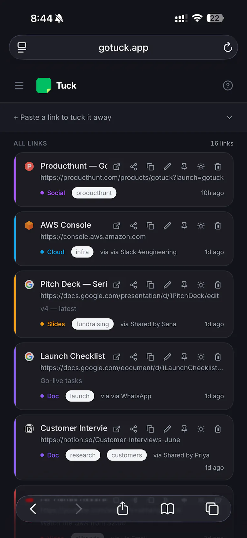 goTuck screenshot 5